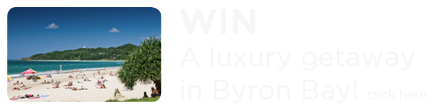 Win A Luxury Weekend in Byron Bay